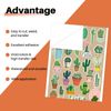 HTVRONT Sublimation Sticker Paper - 20 Pcs Matte Transparent Waterproof Sublimation Stickers