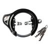 Bicycle Key Ring Lock Press Key Black 43546