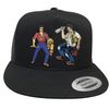 El Borracho y el valiente de Guanajuato hat Black mesh Snapback