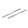 Sourcingmap M3x70mm 304 Stainless Steel Double End Threaded Stud Screw Bolt 20pcs