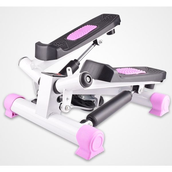 Premium non-slip stepper fitness home treadmill suitable for mini exercise home training equipment fitness equipment indoor exercise equipment gym home gym-minok district 3D stepper, pink, strengthen rope training