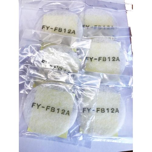 FY-FB12A Pack of 6 Panasonic Air Supply Purifier Air Filter Ventilator Filter Allen Buster Catechin