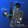 PCIe x1 to 19 pin USB 3.0 header and type E (A key) card, USB front panel adapter, 1 front panel USB A, 1 front panel USB C, USB 3.0 5Gpbs for Windows MacOS Linux