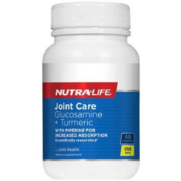 Nutra-Life Joint Care Glucosamine + Turmeric Capsules 60 capsules