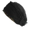 Stylish Hair Cap Tulle Mesh 155 (Black)