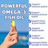 2 Pack Triple Strength Omega 3 Fish Oil Supplements 3000mg Per Serving, 360 ct