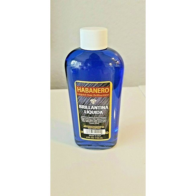 Habanero Liquid  Hair Brillantine. 4 Fl Oz-118 mL