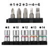 Vessel 400PD2-1 2-Way Power Driver Bit/Socket Set