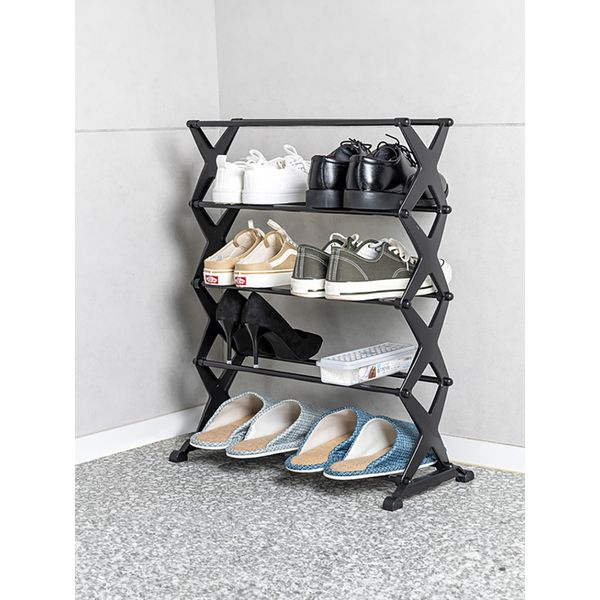 5-tier assembly shoe organizer