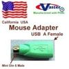 Vaster SuperEcable - USB Mouse to PS2 Adapter, SKU : 10158, USB Mouse to PS/2 Adapter, 3 Pack
