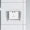 2pcs Stainless Steel Rain Cover Bathroom Socket Cover Outside Waterproof Socket Shell Wall Protector Protective Box for Picnic Workshop Cam