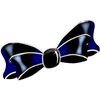 CafePress Black Silk Bow 11 oz (325 ml) Ceramic Coffee Mug