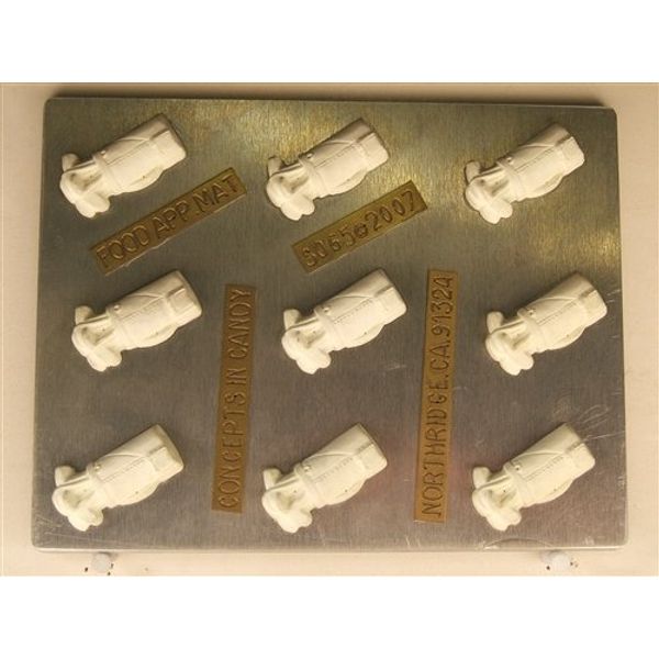 Golf Bags Pieces Chocolate Candy Mold S065