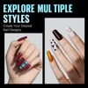 TOMICCA False Nail Tips, punte per unghie in gel