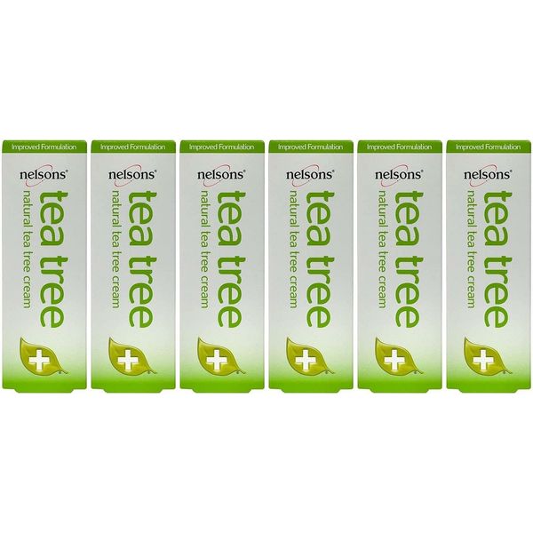 6 Pack of Nelsons Tea Tree Cream 30 ML