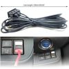 AUX Type C USB 3 Ports Panel USB Extension Cable Adapter Car Dash Flush Mount