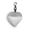 Ancient Wisdom Selenite Heart Pendant