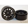 SSD RC 1.9" Steel D Hole Wheels (Black) (2)