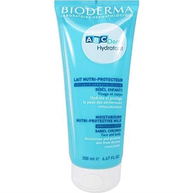 Bioderma AbcDerm Hydratant Bebek ve Çocuk Nemlendirici Bakım Sütü 200 mL