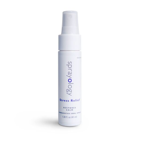 Sprayology StressRelief - A Homeopathic Oral Spray to Reduce The Symptoms Associated with Stress and Worrying | Vegan | Gluten-Free | All Natural | Lactose Free | 30 Day Supply (1.38 fl oz)