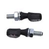 SHIN YO Crumb Motorrad LED Microblinker, schwarz, E-geprüft, (2er Pack)