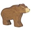 Holztiger Brown Bear Toy Figure