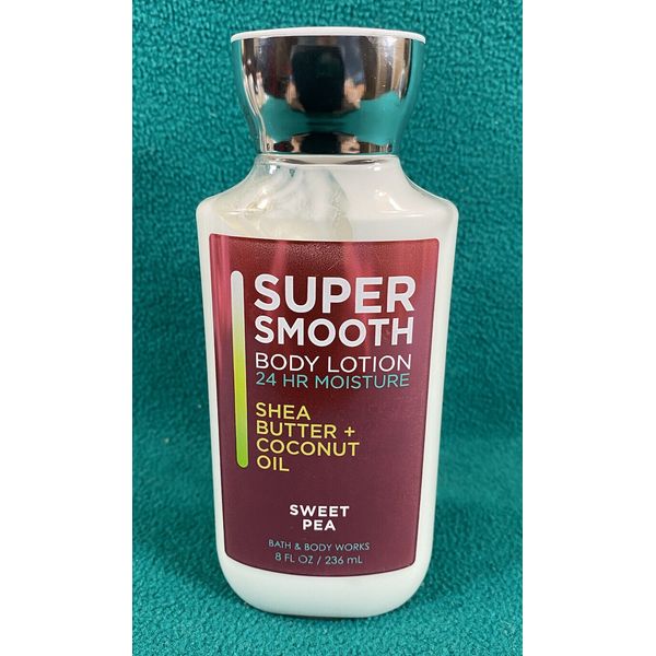 Bath & Body Works Sweet Pea Moisture Lotion - 8oz Shea Butter & Coconut Oil