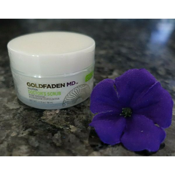 Goldfaden Md Doctors scrub ruby crystals microderm exfoliator 1.7oz New