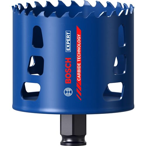Bosch 1x EXPERT Tough Material Hole Saw (for Wood with metal, Brick, Ø 80 mm, Professional Accessory Rotary Drill/Drivers)