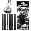 POFET 12 Pcs Graphite Material Sticks Compressed Charcoal Sticks Drawing Pencils Set