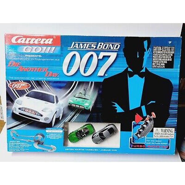 James Bond 007 Carrera Go Slot Car Racing Set Die Another Day Complete NEW