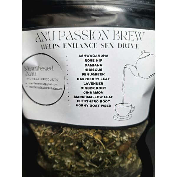 Anu Passion Brew: Aphrodisiac Support Tea 4.0 oz