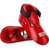 Blitz Dipped Foam Foot Guards - Red - X-Small