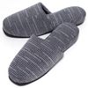 Beau-p Moderiga Slippers, For Visitors, All Year Round Type, Medium Black 4 Pair Set