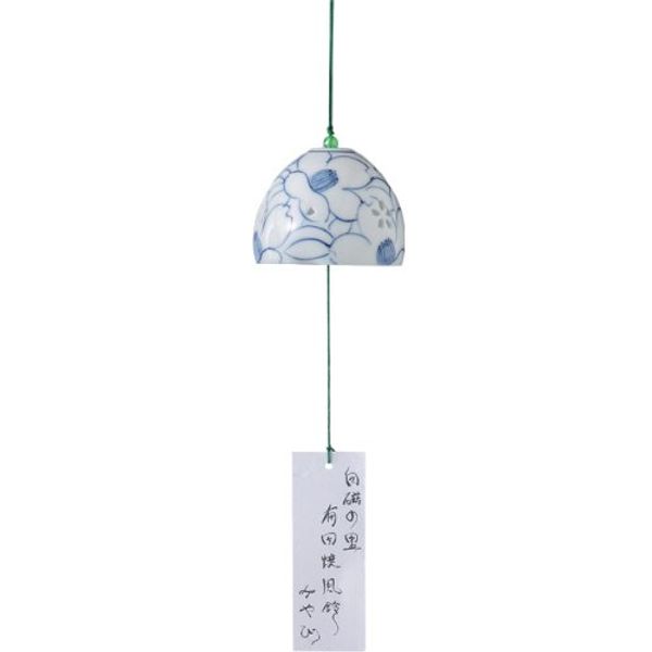 Ranchant Wind Chime, Multi, Φ3.0 x 2.4 inches (7.5 x 6 cm), Hand-Made in Japan