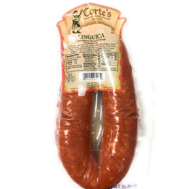 Sausage Corte’s - Linguica Portuguese Brand Sausage