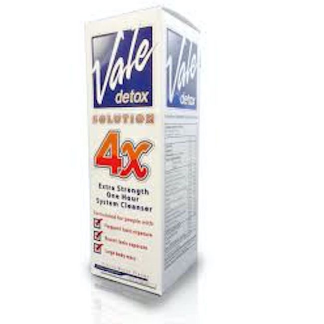 Vale Solution 4x Detox Drink Citrus Burst Flavor 20 Fl Oz