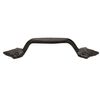 Door Handle - Drawer Pull - 22.5cm Black Cast Iron