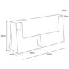 Taymar 2C155H Two Pocket A5 Leaflet Dispenser