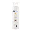 Dove Antiperspirant Dry Spray - Invisible - Clear Finish - 3.8 OZ (107 g) Per Can - Pack of 3 Cans