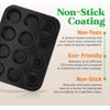 10-Piece Non-Stick Baking Pans Set - Carbon Steel Bakeware, Easy Clean