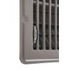Brown Steel Floor Register Vent Diffuser, Close Damper, Fits 4"x10" Duct Opening