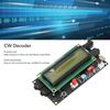 Ham Radio CW Decoder with Morse Code Reader Translator, DC7 12V 500mA, LED Display for Outdoor Use