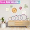 ATTERET Embroidery Hoops, Plastic Circle Cross Stitch Hoop Ring, 5", 3-Pack