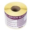 Hygiplas Removable Allergen Food Prep Label 4x2'' (Roll 250)