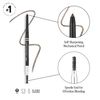 bdb Universal Eyebrow Pencil - Precision Tip & Spoolie, Waterproof, Define Shape & Fill Brows, 2-Pack