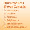 Citrus Essence Eco Friendly Laundry Detergent 64 Fl Oz 3X Concentrated