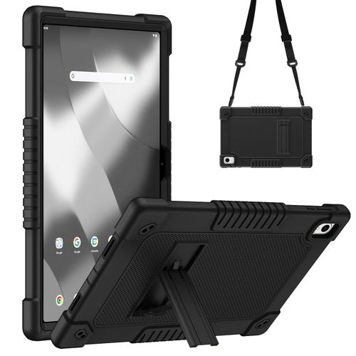 Hoibon Case for Onn 12.1 Inch Pro Tablet 2024 Model/Onn 12.1" Tablet Pro 100146663 Case,Shockproof Kids Case with Shoulder Strap for Walmart Onn 12.1" Tablet Pro (2024 Model:100146663) (Black)