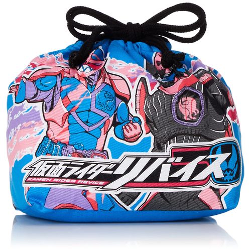 Komori Resin 481984 Kamen Rider Revise Lunch Drawstring 10.6 x Depth 4.7 x Height 6.3 inches (27 x 12 x 16 cm)