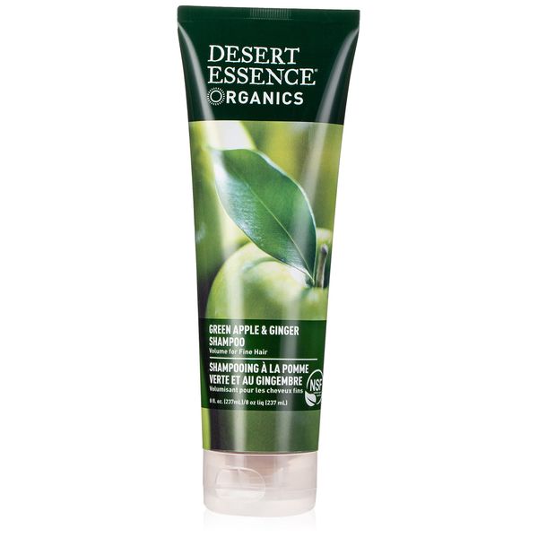 Desert Essence, Thickening Shampoo, Green Apple and Ginger, 8 oz